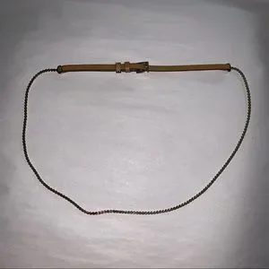NWT Valentino Garvani chainlink and leather BELT w/tag, box and dust bag Valentino | Accessories | Nwt Valentino Garvani Chainlink  main image 4